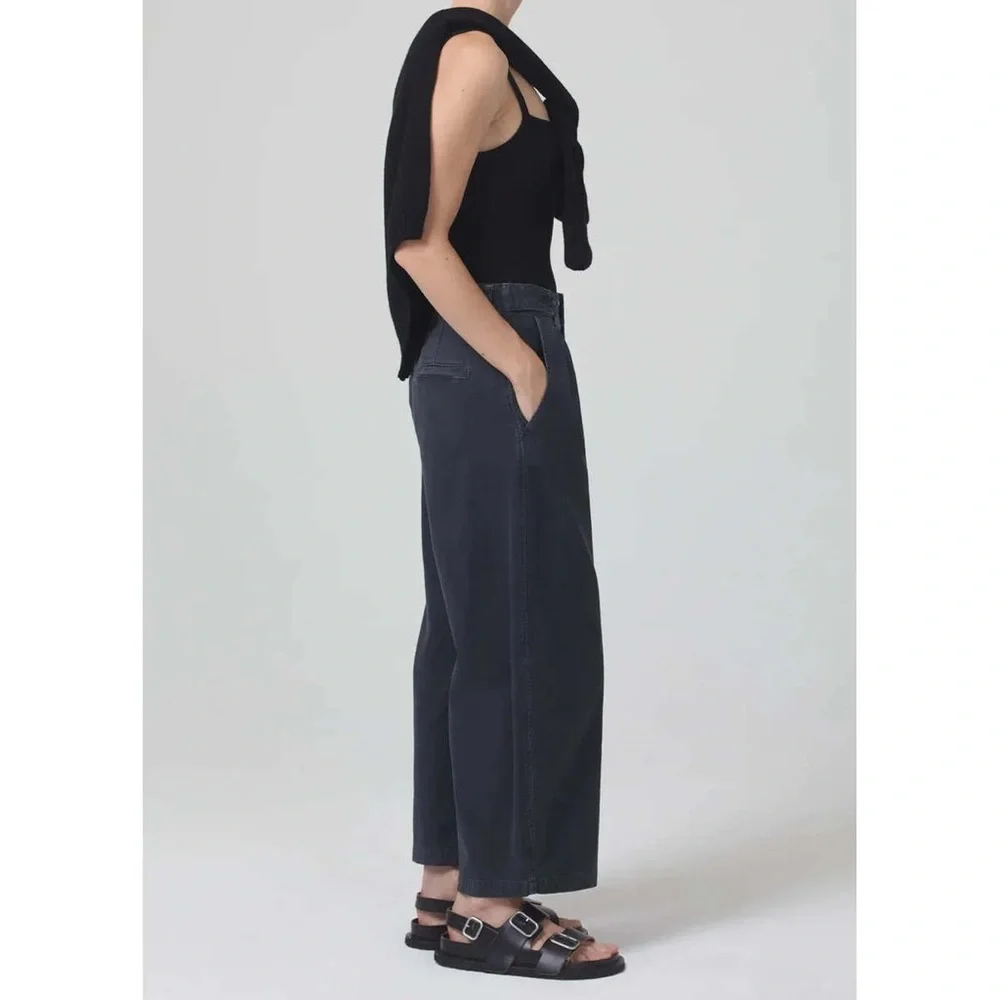 Citizens of Humanity Payton Utility Trousers Washed Black - Picture 5 of 12